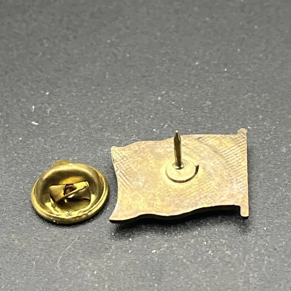 Kansas State Flag United States Of America Lapel Hat‎ Pin